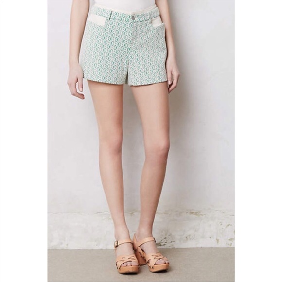 Anthropologie Pants - Anthropologie Sz 4 Cartonnier Lace Shorts EUC
